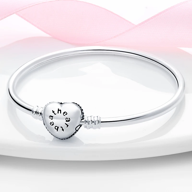 Bracelet Silver 925 Original 17-20CM Star Moon Sun Four Leaf Clover Green Zircon Bracelets Fit DIY Charms Birthday Jewelry Gifts Bracelet Silver 925 Original 17-20CM Star Moon Sun Four Leaf Clover Green Zircon Bracelets Fit DIY Charms Birthday Jewelry Gifts