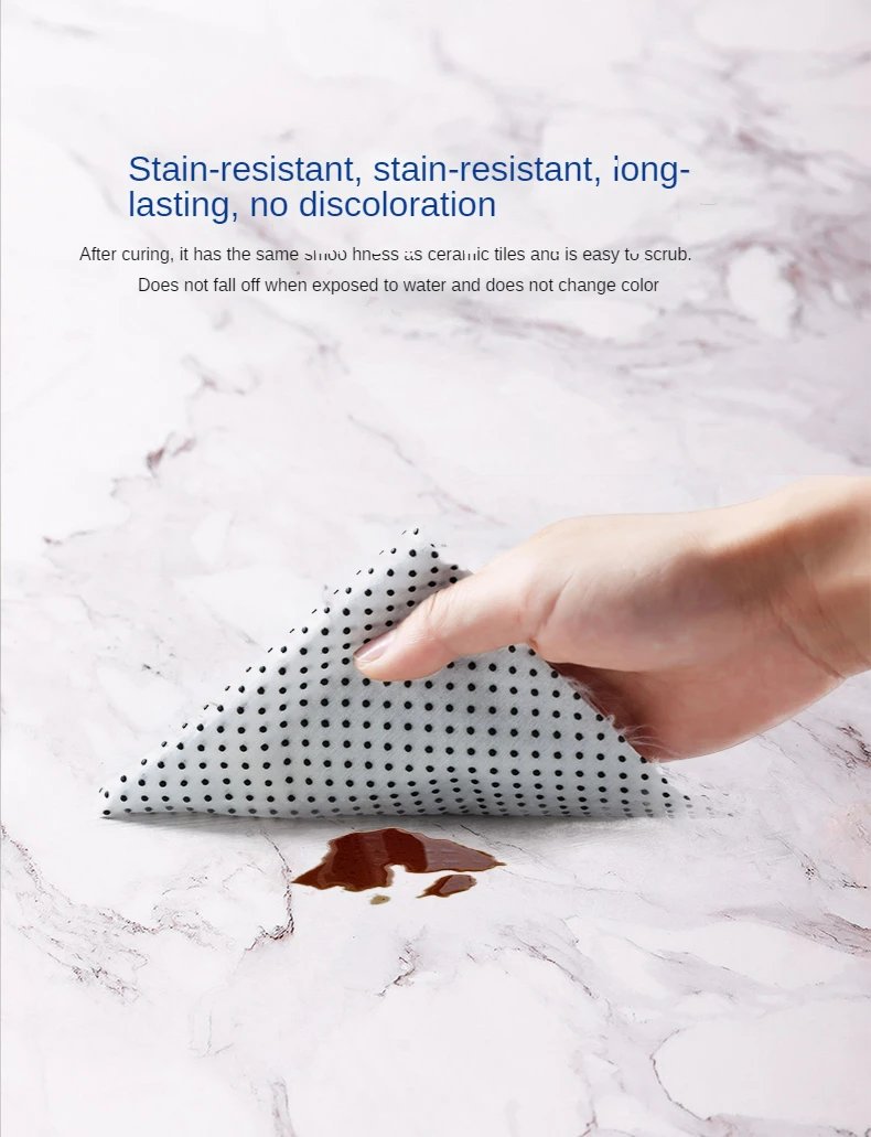 Tile repair agent glazed strong adhesive marble floor tile gap quick-drying AB glue ceramic repair repair paste