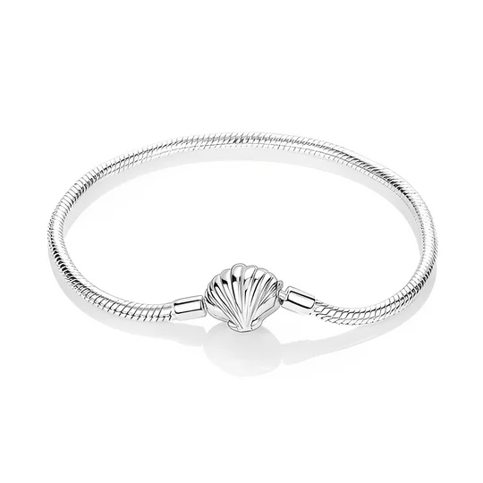 Authentic 925 Sterling Silver Bracelets Moments Snake Chain Leather Charm Bracelet Fit Original Charms For Women DIY Jewelry Authentic 925 Sterling Silver Bracelets Moments Snake Chain Leather Charm Bracelet Fit Original Charms For Women DIY Jewelry