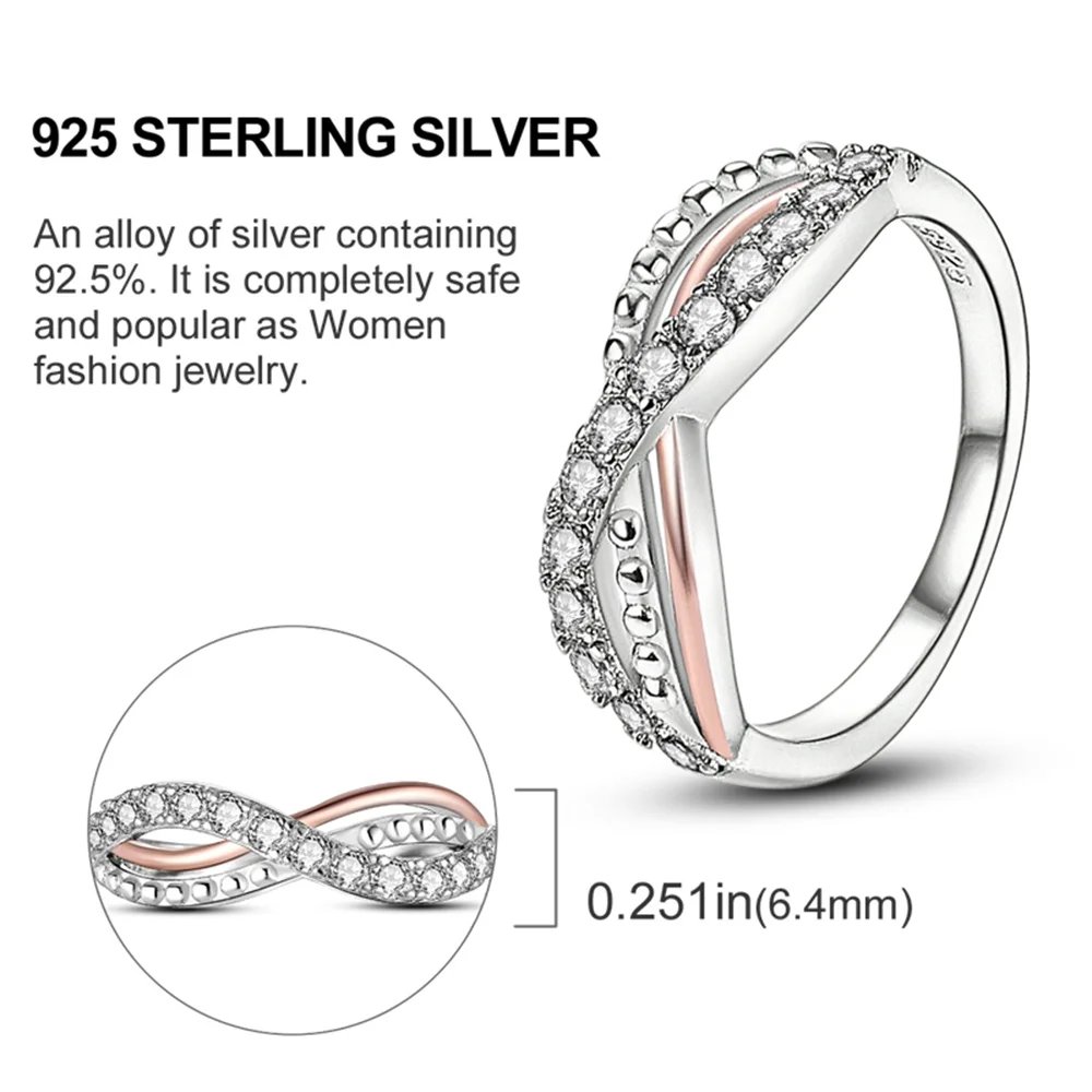 Summer Celestial Blue Sparkling Moon And Sun Ring For Women Cocktail Stackable Finger Band Fashion Silver 925 Fine Jewellry Summer Celestial Blue Sparkling Moon And Sun Ring For Women Cocktail Stackable Finger Band Fashion Silver 925 Fine Jewellry