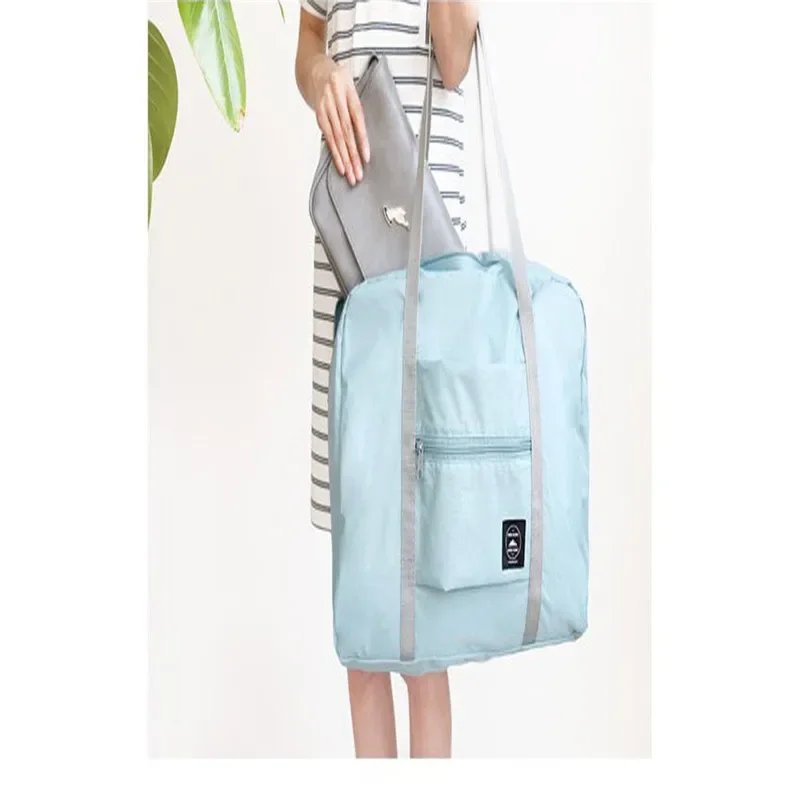 Foldable Travel Duffel Bag Lightweight Travel Bag for Women and Men Tote Carry On Luggage Bag Weekender Overnight Bags