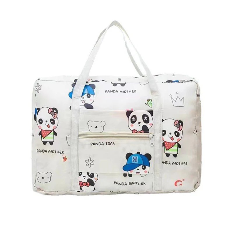 Folding Travel Bag Portable Large Duffle Bag Oxford Travel Luggage Storage Bags XL Clothing Storage Pouch Women's Tote Unisex