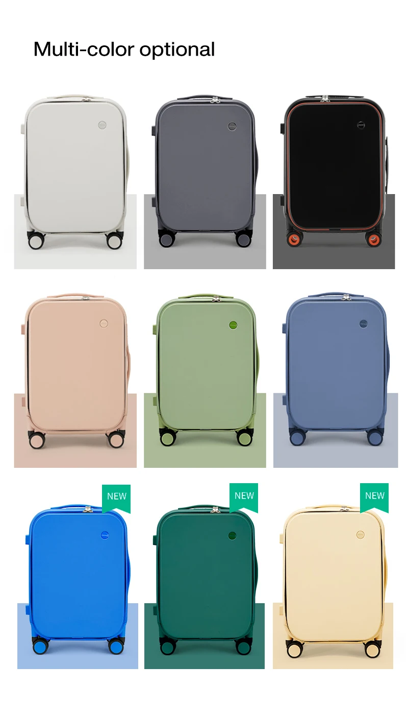 Patent Design Aluminum Frame Suitcase Carry On Rolling Luggage Beautiful Boarding Cabin 18 20 24 Inch M9260 Patent Design Aluminum Frame Suitcase Carry On Rolling Luggage Beautiful Boarding Cabin 18 20 24 Inch M9260