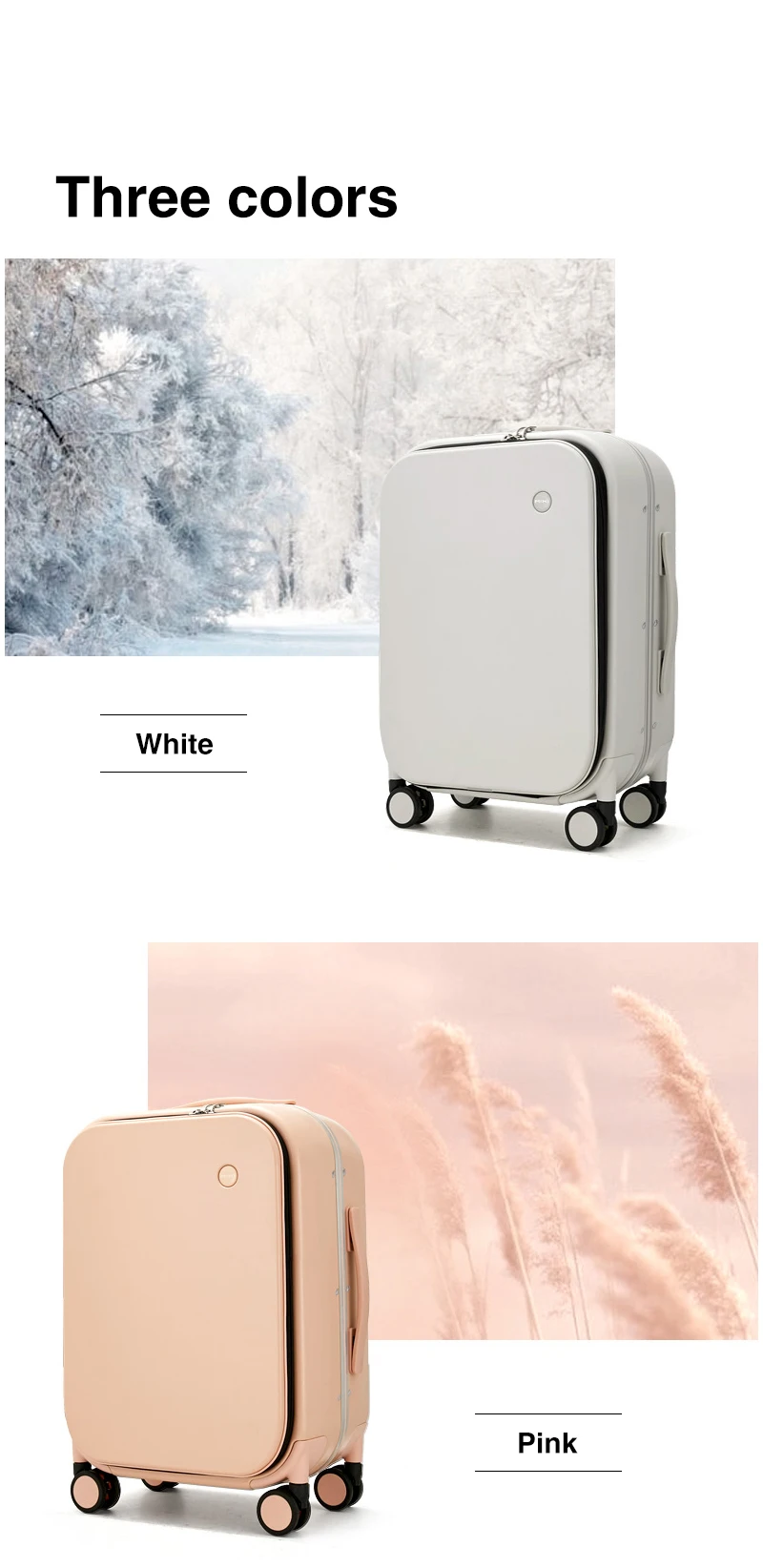 Patent Design Aluminum Frame Suitcase Carry On Rolling Luggage Beautiful Boarding Cabin 18 20 24 Inch M9260 Patent Design Aluminum Frame Suitcase Carry On Rolling Luggage Beautiful Boarding Cabin 18 20 24 Inch M9260