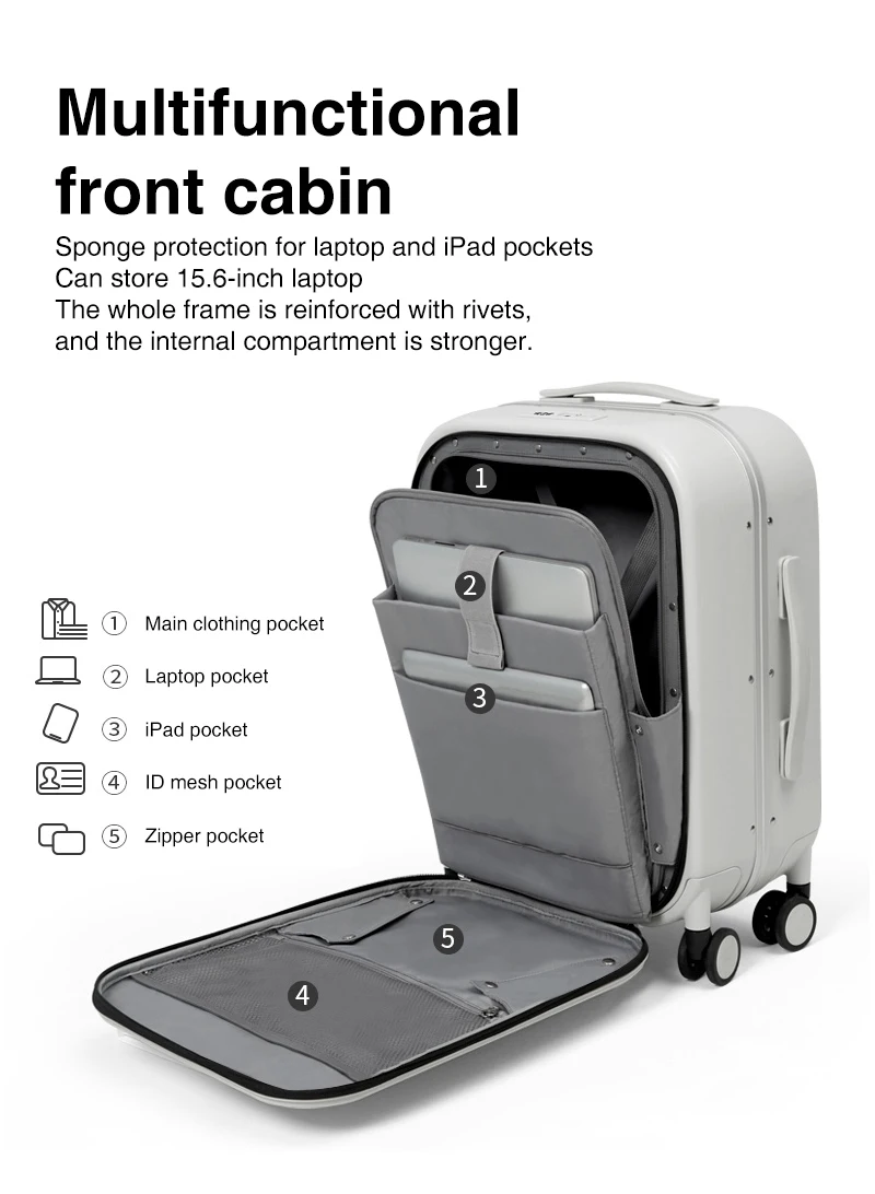 Patent Design Aluminum Frame Suitcase Carry On Rolling Luggage Beautiful Boarding Cabin 18 20 24 Inch M9260 Patent Design Aluminum Frame Suitcase Carry On Rolling Luggage Beautiful Boarding Cabin 18 20 24 Inch M9260