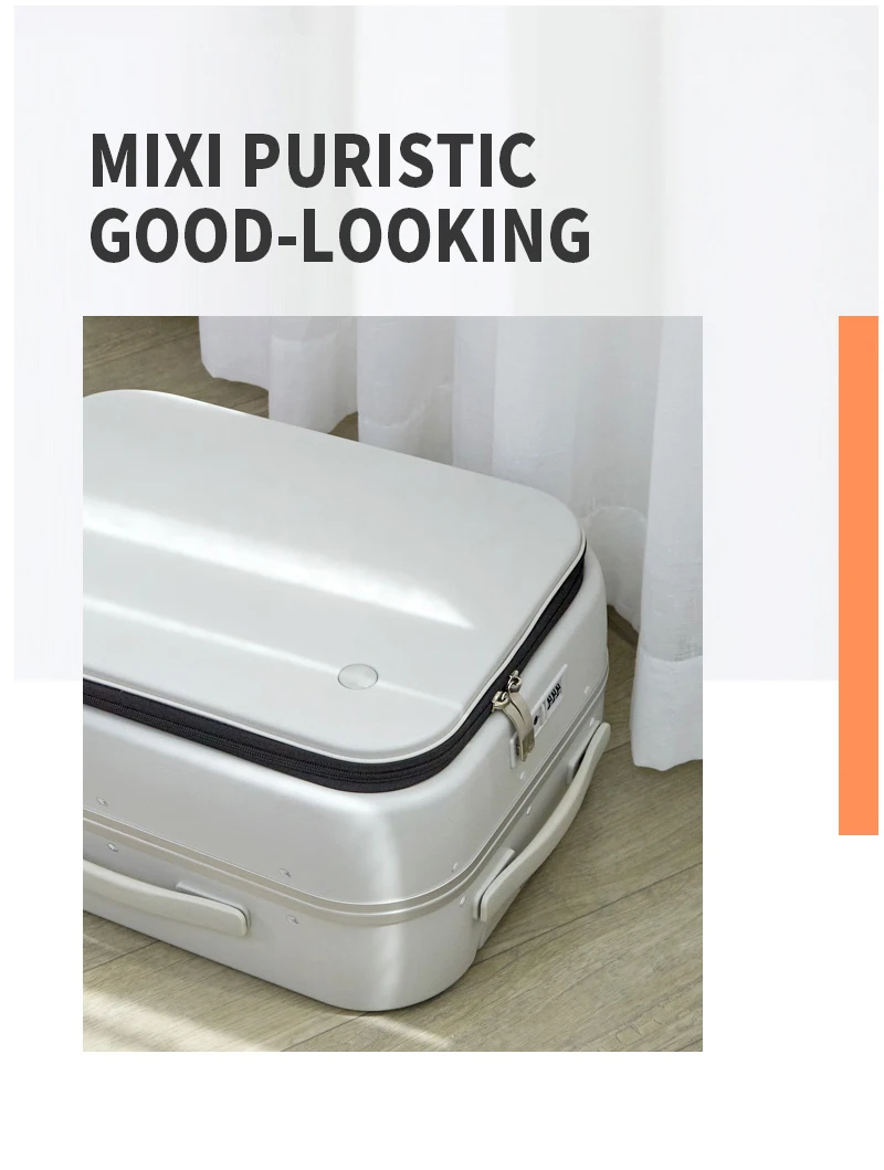 Patent Design Aluminum Frame Suitcase Carry On Rolling Luggage Beautiful Boarding Cabin 18 20 24 Inch M9260 Patent Design Aluminum Frame Suitcase Carry On Rolling Luggage Beautiful Boarding Cabin 18 20 24 Inch M9260