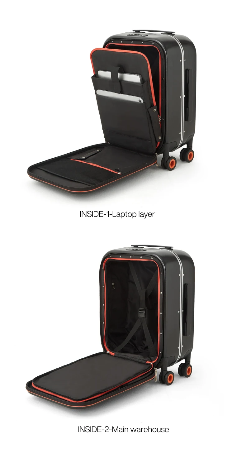 Patent Design Aluminum Frame Suitcase Carry On Rolling Luggage Beautiful Boarding Cabin 18 20 24 Inch M9260 Patent Design Aluminum Frame Suitcase Carry On Rolling Luggage Beautiful Boarding Cabin 18 20 24 Inch M9260