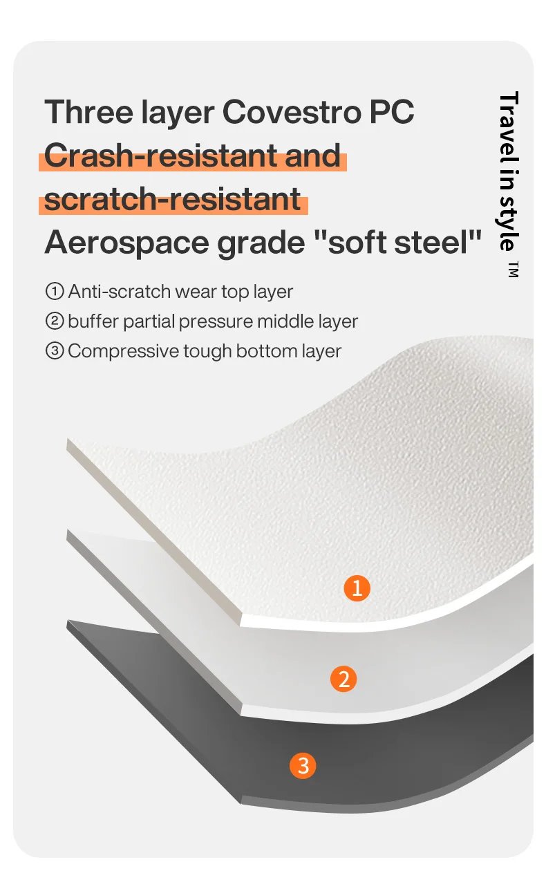 NEW Aluminum Frame Suitcase Carry On Rolling Luggage with USB Port Boarding Cabin Cup and Phone Holder 20 24 Inch