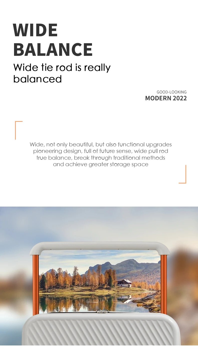 Gorgeous Wide Handle Suitcase 24