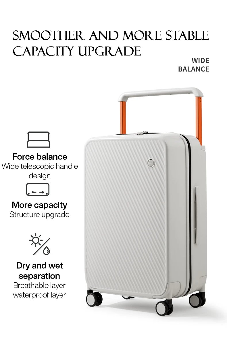 Gorgeous Wide Handle Suitcase 24