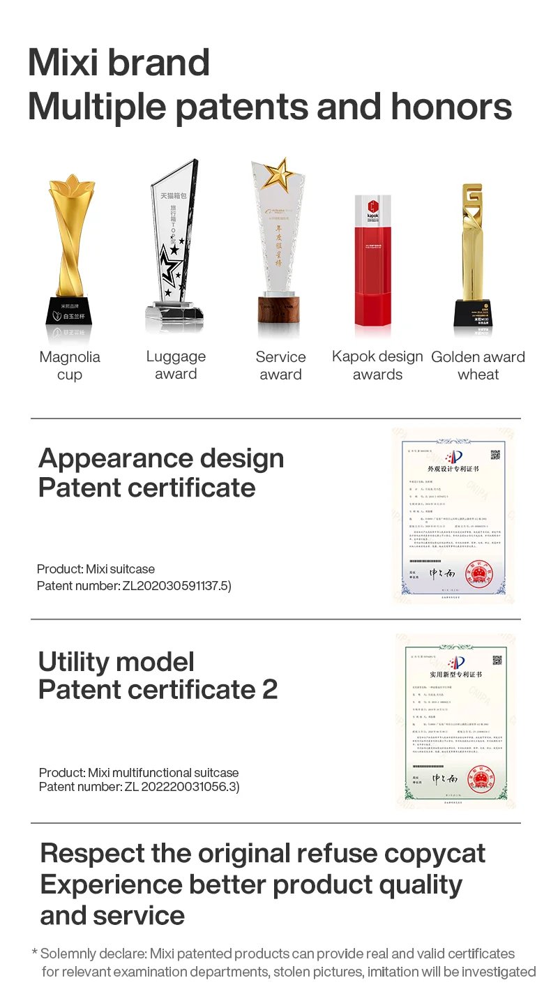 2024 New Design Suitcase Carry On Luggage with Cup Phone Holder Hard Shell Rolling Luggage PC Spinner Wheels Trolley Case