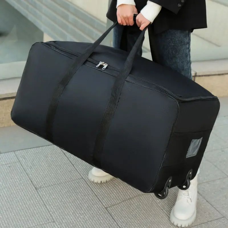 Foldable Wheel Bags Luggages Storage Bag with Wheels Large Capacity Carry On Luggage Carrier Expandable Trolley Suitcase Foldable Wheel Bags Luggages Storage Bag with Wheels Large Capacity Carry On Luggage Carrier Expandable Trolley Suitcase