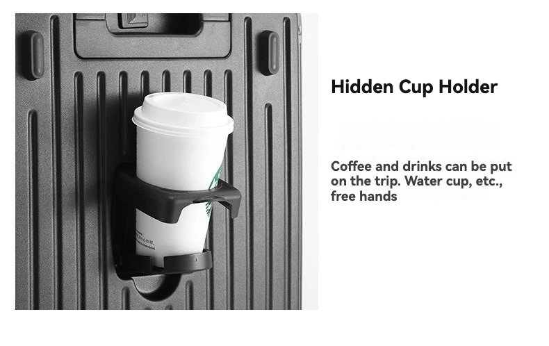 2024 New Large Capacity Durable Luggage Sets PC+ABS Suitcase USB Charging Women Girl Carry-On Boarding Travel 20/24/26/28