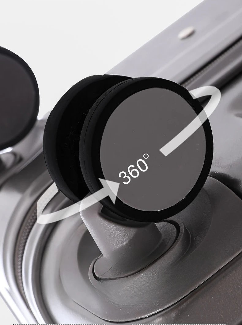 Suitcase Front Opening Carry on Luggage with Laptop Storage Pocket USB Multi Function Travel Suitcase  Middle Size Trolley Case