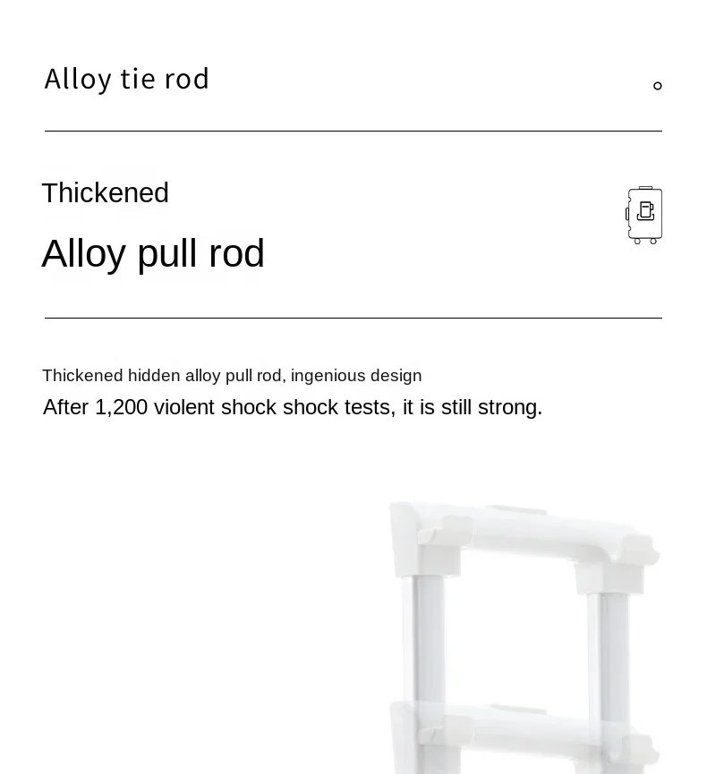 Luggage Middle Size Front Opening Men's and Women's Multifunctional Password Lock Travel Suitcases with Wheels 20 22 24 26 Inch