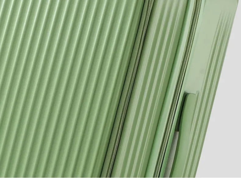 Luggage Middle Size Front Opening Men's and Women's Multifunctional Password Lock Travel Suitcases with Wheels 20 22 24 26 Inch