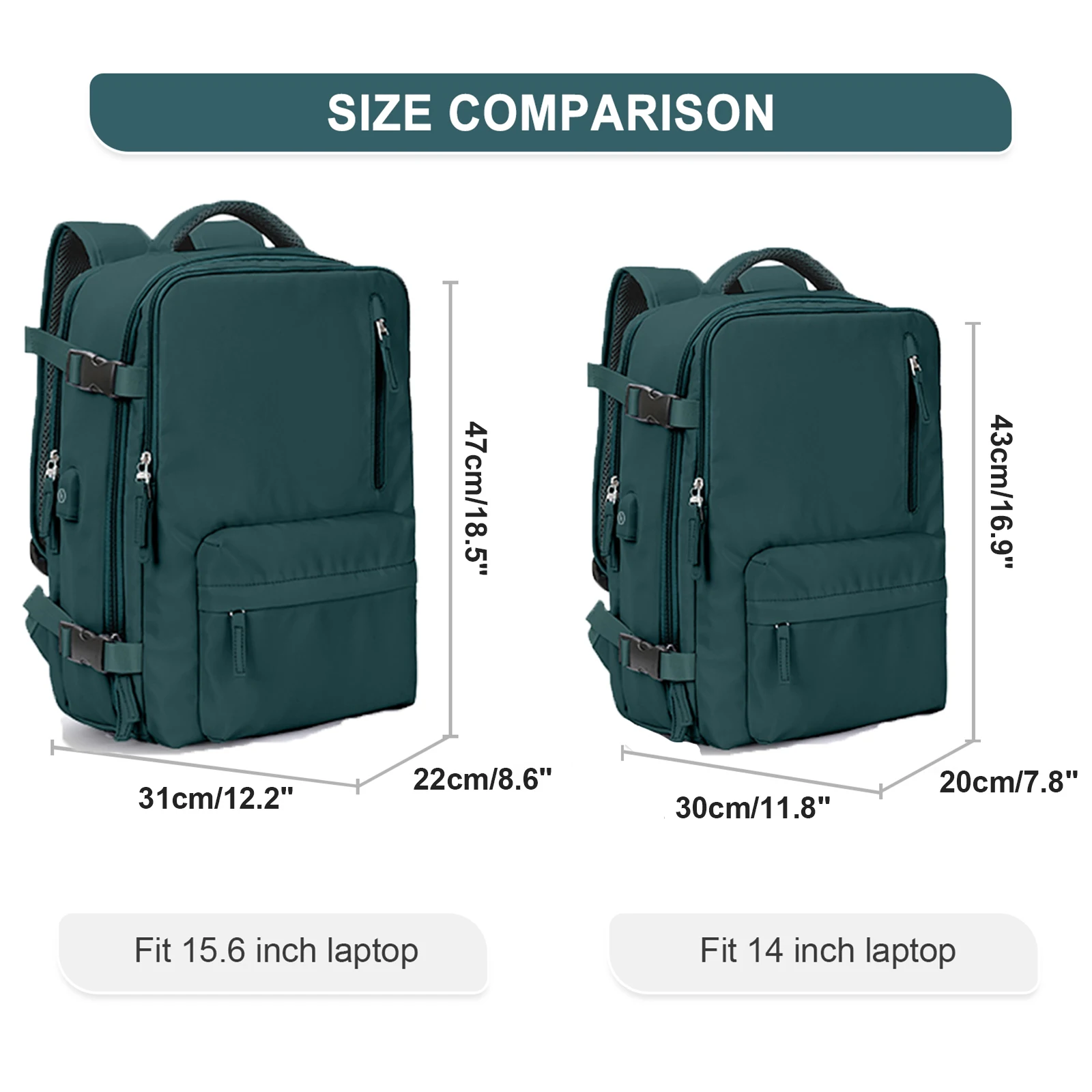 Travel Backpack Carry on Personal Item Bag for Flight Approved, 35L Hand Luggage Suitcase Waterproof Weekender Bag for Men Women Travel Backpack Carry on Personal Item Bag for Flight Approved, 35L Hand Luggage Suitcase Waterproof Weekender Bag for Men Women