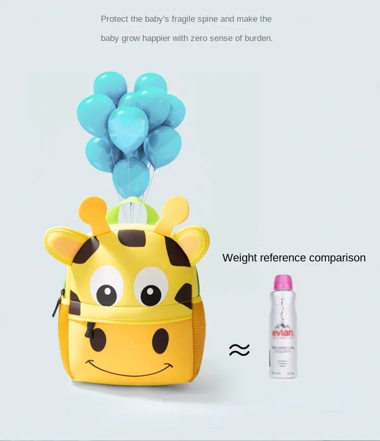 New 3D Children School Bags Kids Backpacks Kindergarten Cartoon Animal Toddle Kids Backpack Fashion Travel Outdoor Bags