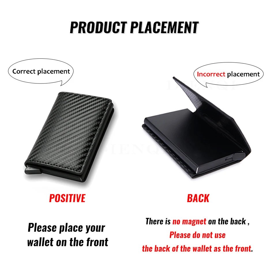 Anti Thief Rfid Credit Card Holder Smart Minimalist Wallet Pocket Men Women Slim Cardholder Bank Cash Creditcard Case Bag Purse