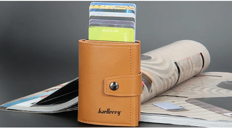 Rfid Men Card Wallets Hasp Small Card Wallets PU Leather Slim Mini Men's Wallet High Qaulity Short Male Purses Rfid Men Card Wallets Hasp Small Card Wallets PU Leather Slim Mini Men's Wallet High Qaulity Short Male Purses