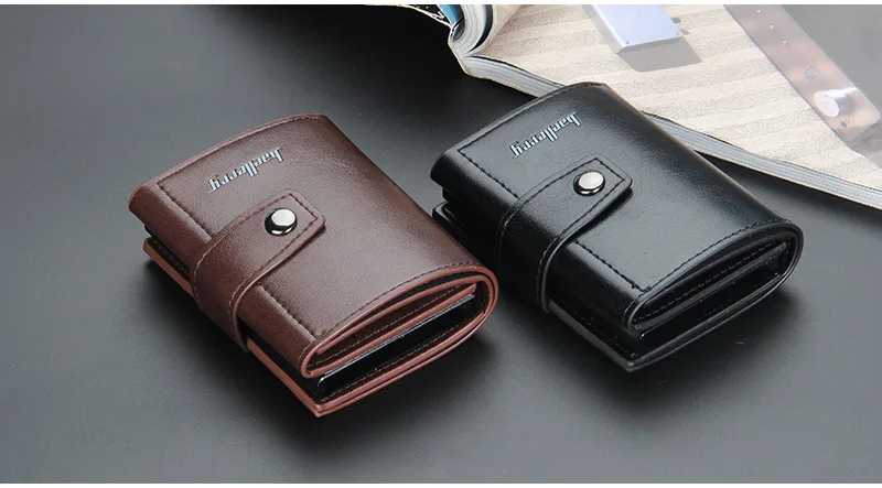 Rfid Men Card Wallets Hasp Small Card Wallets PU Leather Slim Mini Men's Wallet High Qaulity Short Male Purses Rfid Men Card Wallets Hasp Small Card Wallets PU Leather Slim Mini Men's Wallet High Qaulity Short Male Purses