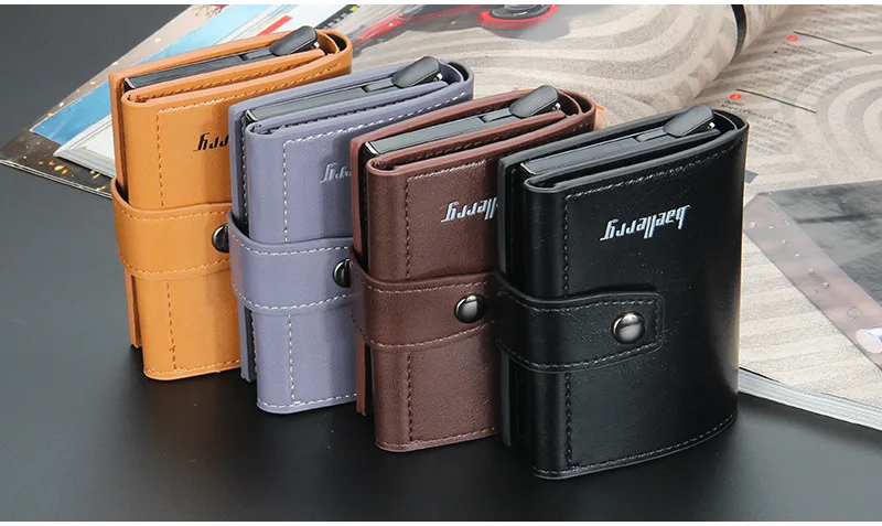 Rfid Men Card Wallets Hasp Small Card Wallets PU Leather Slim Mini Men's Wallet High Qaulity Short Male Purses Rfid Men Card Wallets Hasp Small Card Wallets PU Leather Slim Mini Men's Wallet High Qaulity Short Male Purses