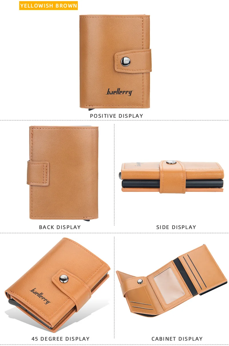 Rfid Men Card Wallets Hasp Small Card Wallets PU Leather Slim Mini Men's Wallet High Qaulity Short Male Purses Rfid Men Card Wallets Hasp Small Card Wallets PU Leather Slim Mini Men's Wallet High Qaulity Short Male Purses