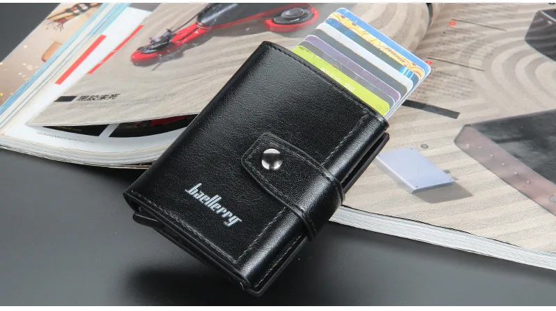 Rfid Men Card Wallets Hasp Small Card Wallets PU Leather Slim Mini Men's Wallet High Qaulity Short Male Purses Rfid Men Card Wallets Hasp Small Card Wallets PU Leather Slim Mini Men's Wallet High Qaulity Short Male Purses