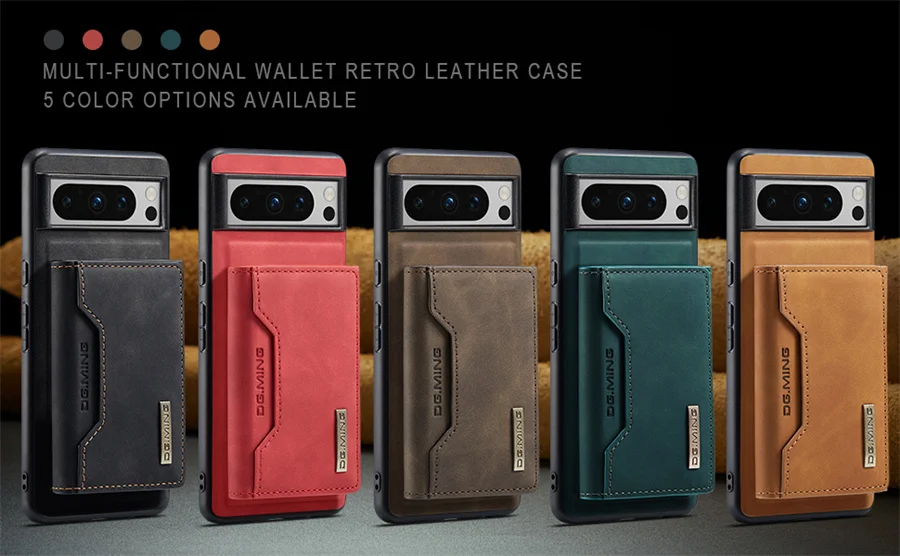 Luxury Magnetic Leather Wallet Case for Google Pixel 8 Pro 7 7A 6 6A Fold Pixel8 Pixel7 Kickstand Money Credit Card Holder Cover Luxury Magnetic Leather Wallet Case for Google Pixel 8 Pro 7 7A 6 6A Fold Pixel8 Pixel7 Kickstand Money Credit Card Holder Cover