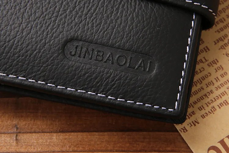 Leather Men Wallets Cow Leather Solid Sample Style Zipper Purse Man Card Horders Famous Brand High Quality Male Wallet