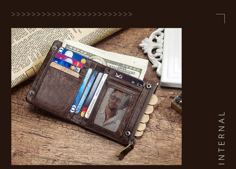 Top Quality Genuine Cow Leather Wallet Men Hasp Design Short Purse With Passport Photo Holder For Male Clutch Wallets Engraving Top Quality Genuine Cow Leather Wallet Men Hasp Design Short Purse With Passport Photo Holder For Male Clutch Wallets Engraving