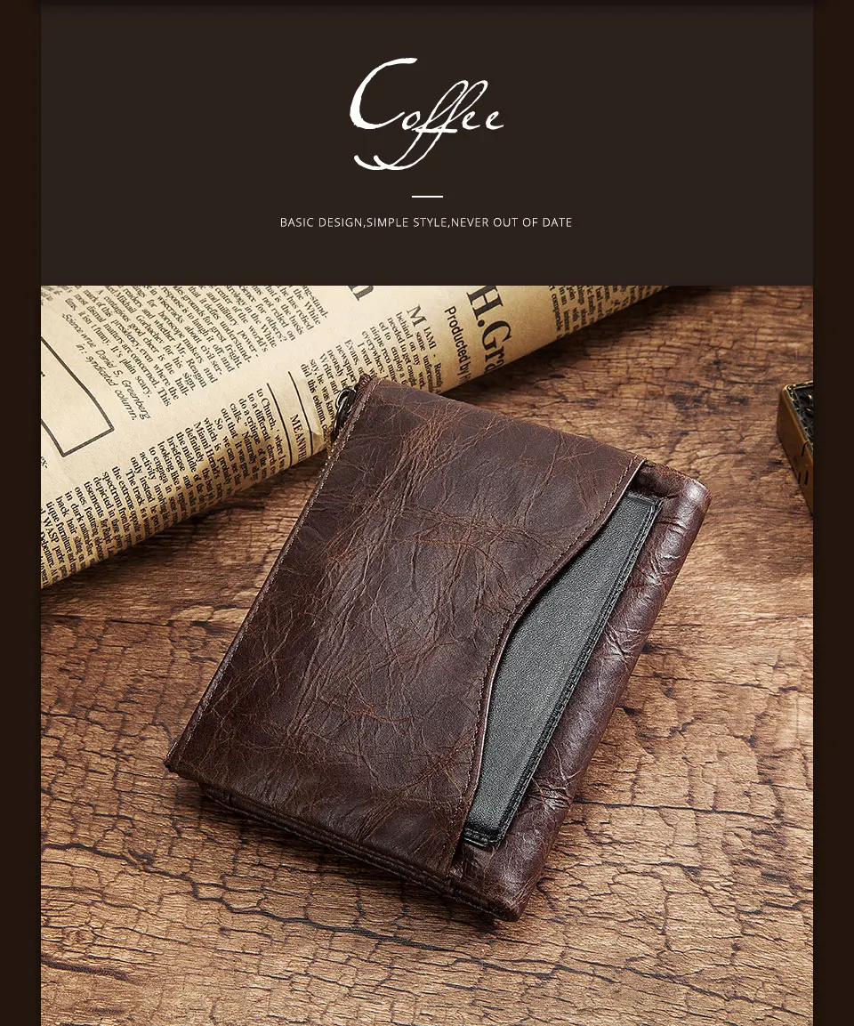 Top Quality Genuine Cow Leather Wallet Men Hasp Design Short Purse With Passport Photo Holder For Male Clutch Wallets Engraving Top Quality Genuine Cow Leather Wallet Men Hasp Design Short Purse With Passport Photo Holder For Male Clutch Wallets Engraving
