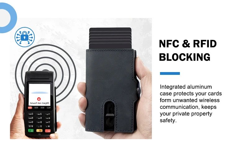 Men Wallets 100% Genuine Cow Leather Popup Short Card Holder Purse High Quality Brand Male Wallet Tarjeteros Para Hombre