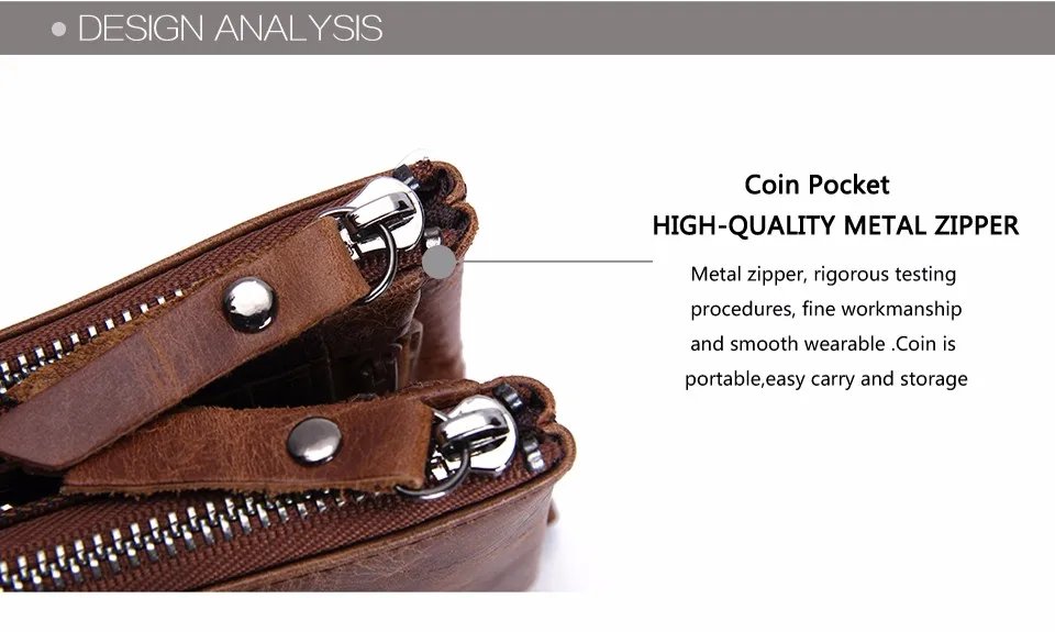 HOT Genuine Crazy Horse Cowhide Leather Men Wallet Short Coin Purse Small Vintage Wallets Brand High Quality Designer