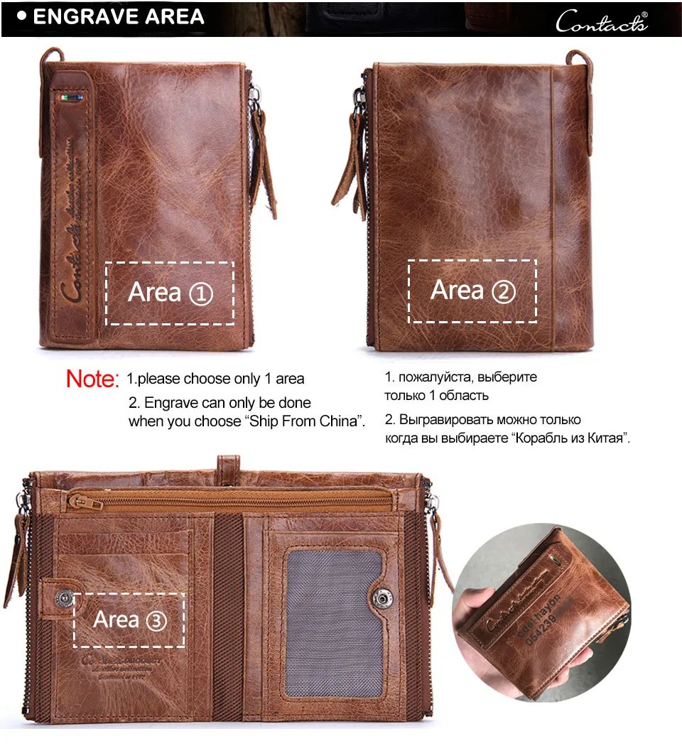 HOT Genuine Crazy Horse Cowhide Leather Men Wallet Short Coin Purse Small Vintage Wallets Brand High Quality Designer