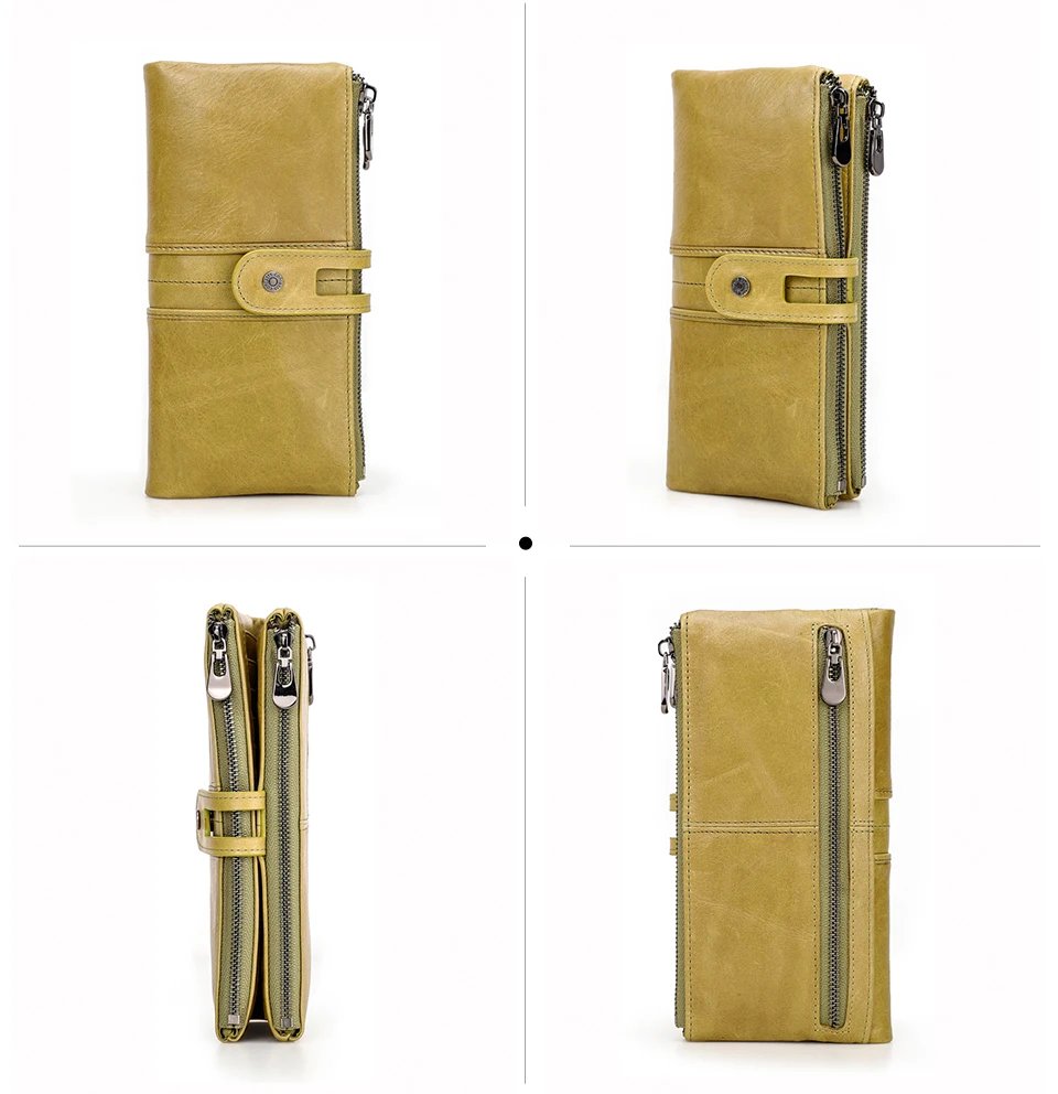 Genuine Leather Wallets for Men Long Casual Bifold Men Clutch Wallet Card Holder Coin Purse Money Clip Women's Wallets Genuine Leather Wallets for Men Long Casual Bifold Men Clutch Wallet Card Holder Coin Purse Money Clip Women's Wallets