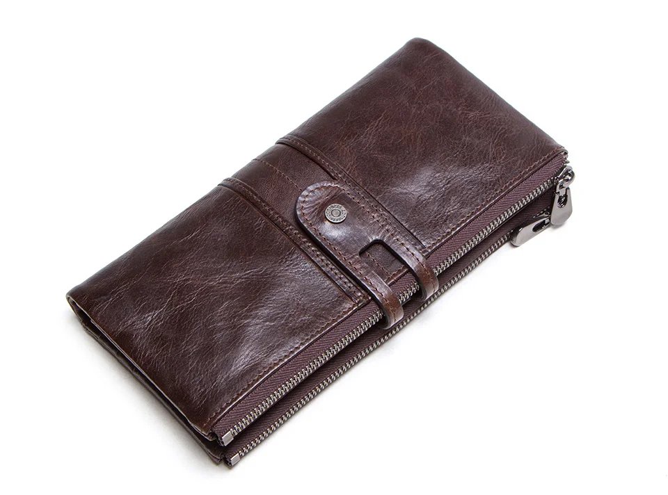 Genuine Leather Wallets for Men Long Casual Bifold Men Clutch Wallet Card Holder Coin Purse Money Clip Women's Wallets Genuine Leather Wallets for Men Long Casual Bifold Men Clutch Wallet Card Holder Coin Purse Money Clip Women's Wallets