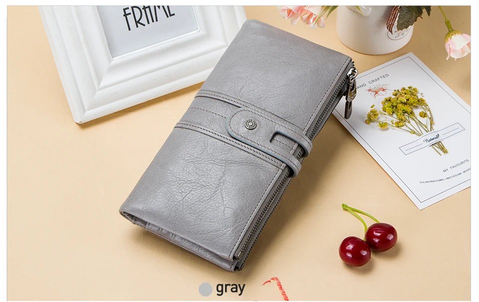 Genuine Leather Wallets for Men Long Casual Bifold Men Clutch Wallet Card Holder Coin Purse Money Clip Women's Wallets Genuine Leather Wallets for Men Long Casual Bifold Men Clutch Wallet Card Holder Coin Purse Money Clip Women's Wallets