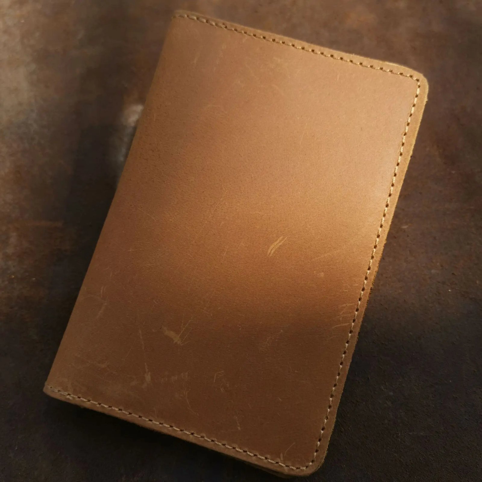 Vintage Passport Cover for Men Genuine Leather Male Business Credit ID Bank Card Holder Wallet Case Travel Accessories