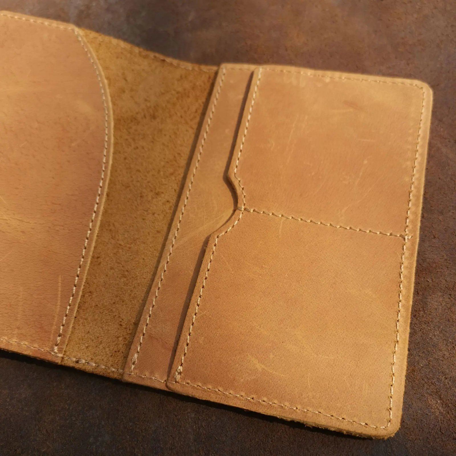 Vintage Passport Cover for Men Genuine Leather Male Business Credit ID Bank Card Holder Wallet Case Travel Accessories