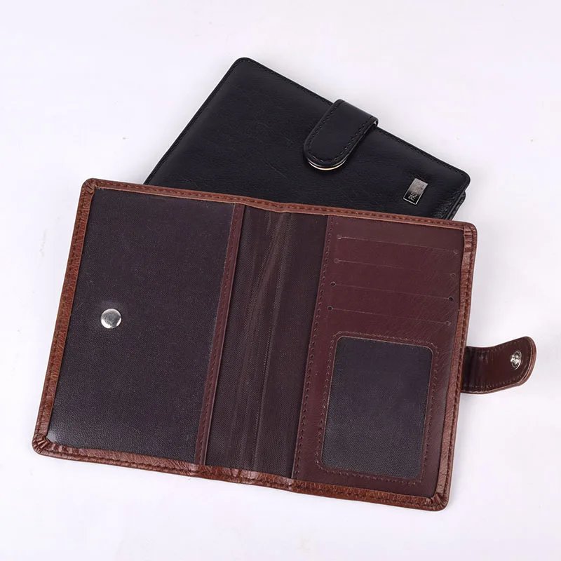 Travel Hasp Passport Holder Cover Leather Wallet Women Men Passports For Document Pouch Cards Case обложка на паспорт