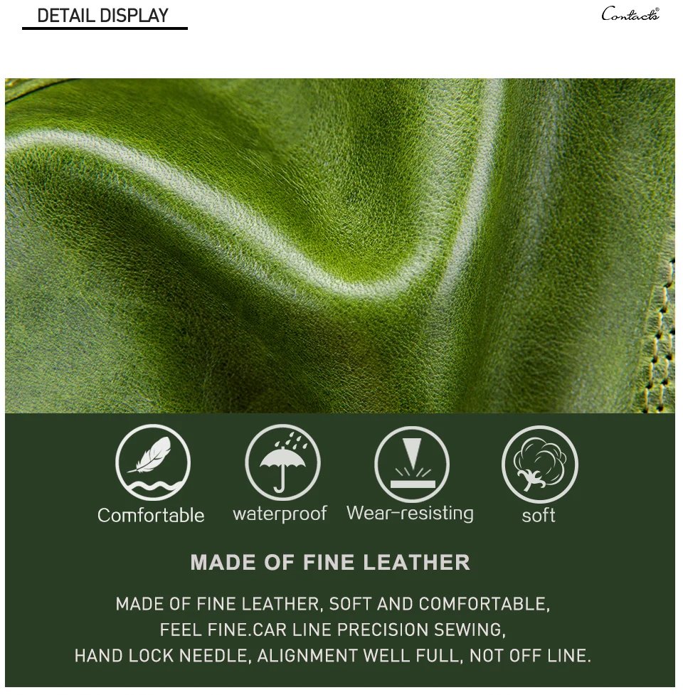 Genuine Leather Woman wallet Long Fashion Women's Purses Card Holders Female Bag Zip Coin Purses Women's Wallets