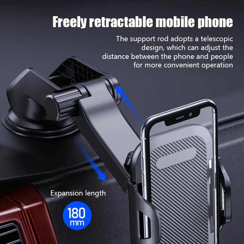 NEW Universal Sucker Car Phone Holder 360&deg; Windshield Car Dashboard Mobile Cell Support Bracket for Smartphones