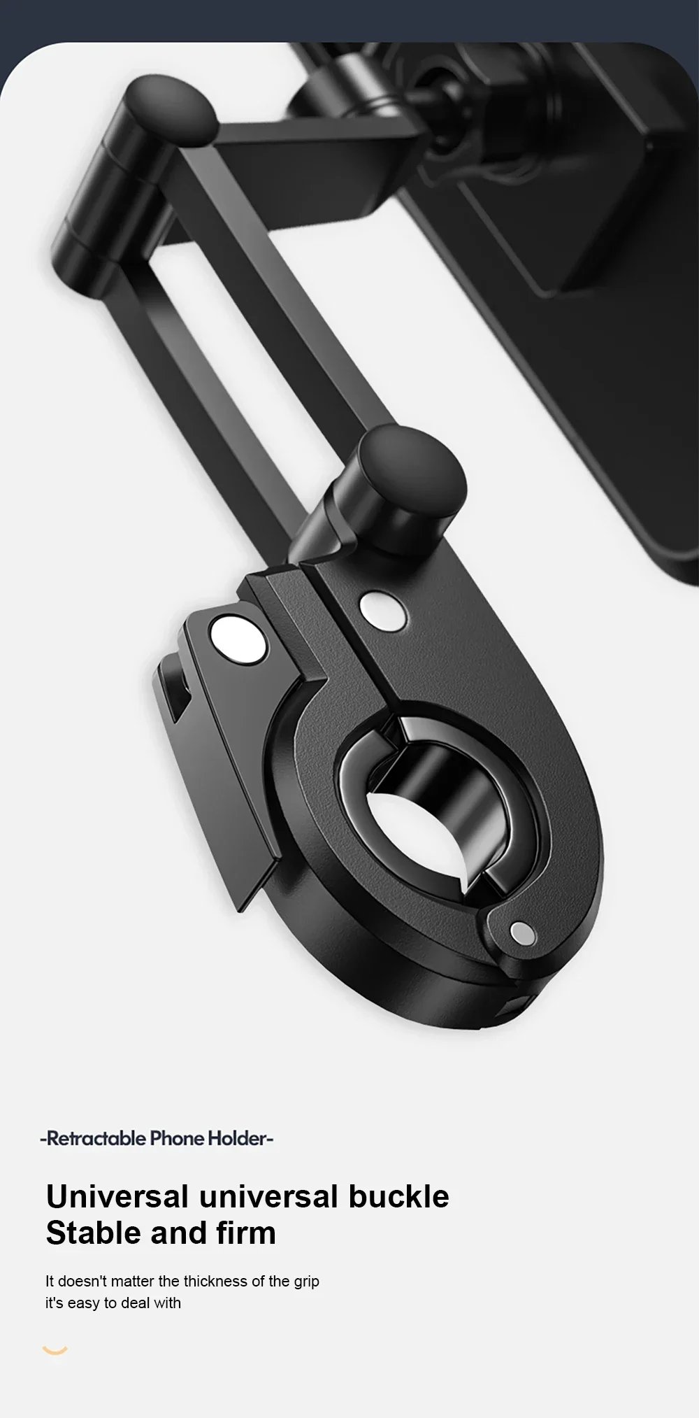 Waterproof Motorcycle Bike Mobile Phone Holder Support Universal Bicycle GPS 360&deg; Swivel Adjustable Motorcycle Cellphone Holder