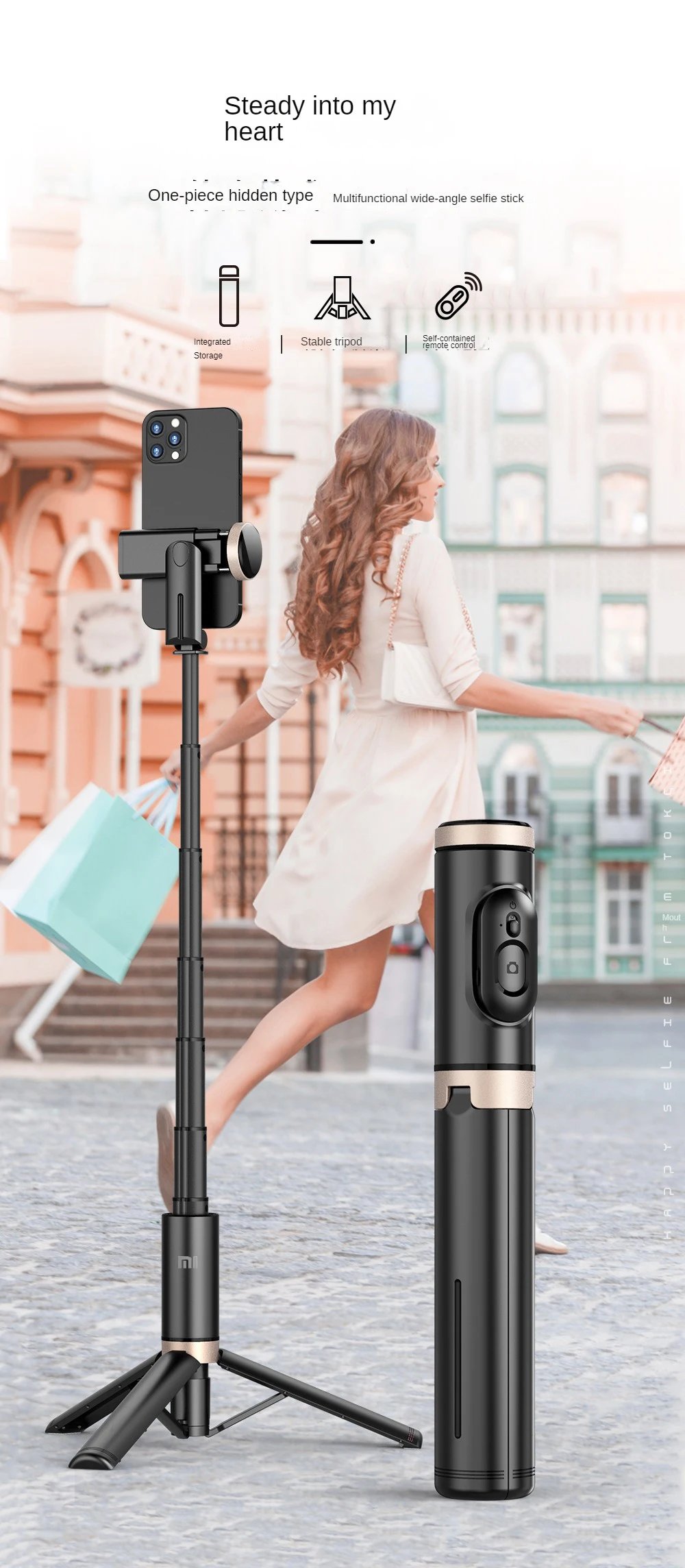 Selfie Stick Telescopic Rod Phone Tripod Mobile Stand Bluetooth Tripod Stand with Remote Control Ring Light Mini Tripod Selfie Stick Telescopic Rod Phone Tripod Mobile Stand Bluetooth Tripod Stand with Remote Control Ring Light Mini Tripod