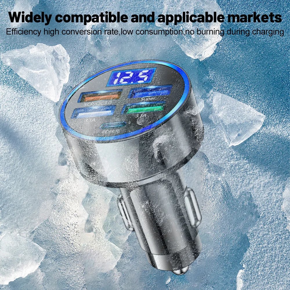 5 Ports USB Car Charge 250W Quick 7A Mini Fast Charging For iPhone 11 Xiaomi Huawei Mobile Phone Charger Adapter in Car 5 Ports USB Car Charge 250W Quick 7A Mini Fast Charging For iPhone 11 Xiaomi Huawei Mobile Phone Charger Adapter in Car