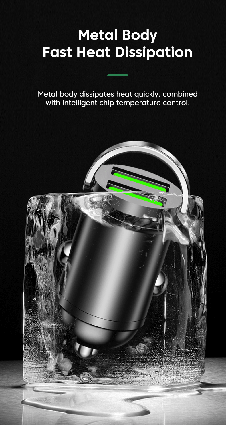 200W Mini Dual Ports USB Car Charger Lighter Fast Charging Car Phone Charger Adapter for iPhone 13 12 Xiaomi Huawei Samsung 200W Mini Dual Ports USB Car Charger Lighter Fast Charging Car Phone Charger Adapter for iPhone 13 12 Xiaomi Huawei Samsung