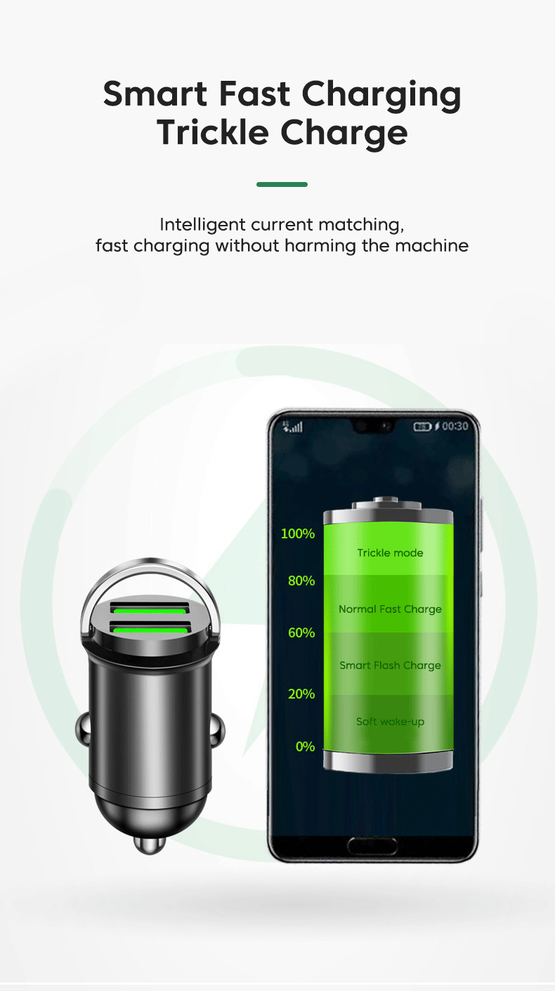 200W Mini Dual Ports USB Car Charger Lighter Fast Charging Car Phone Charger Adapter for iPhone 13 12 Xiaomi Huawei Samsung 200W Mini Dual Ports USB Car Charger Lighter Fast Charging Car Phone Charger Adapter for iPhone 13 12 Xiaomi Huawei Samsung