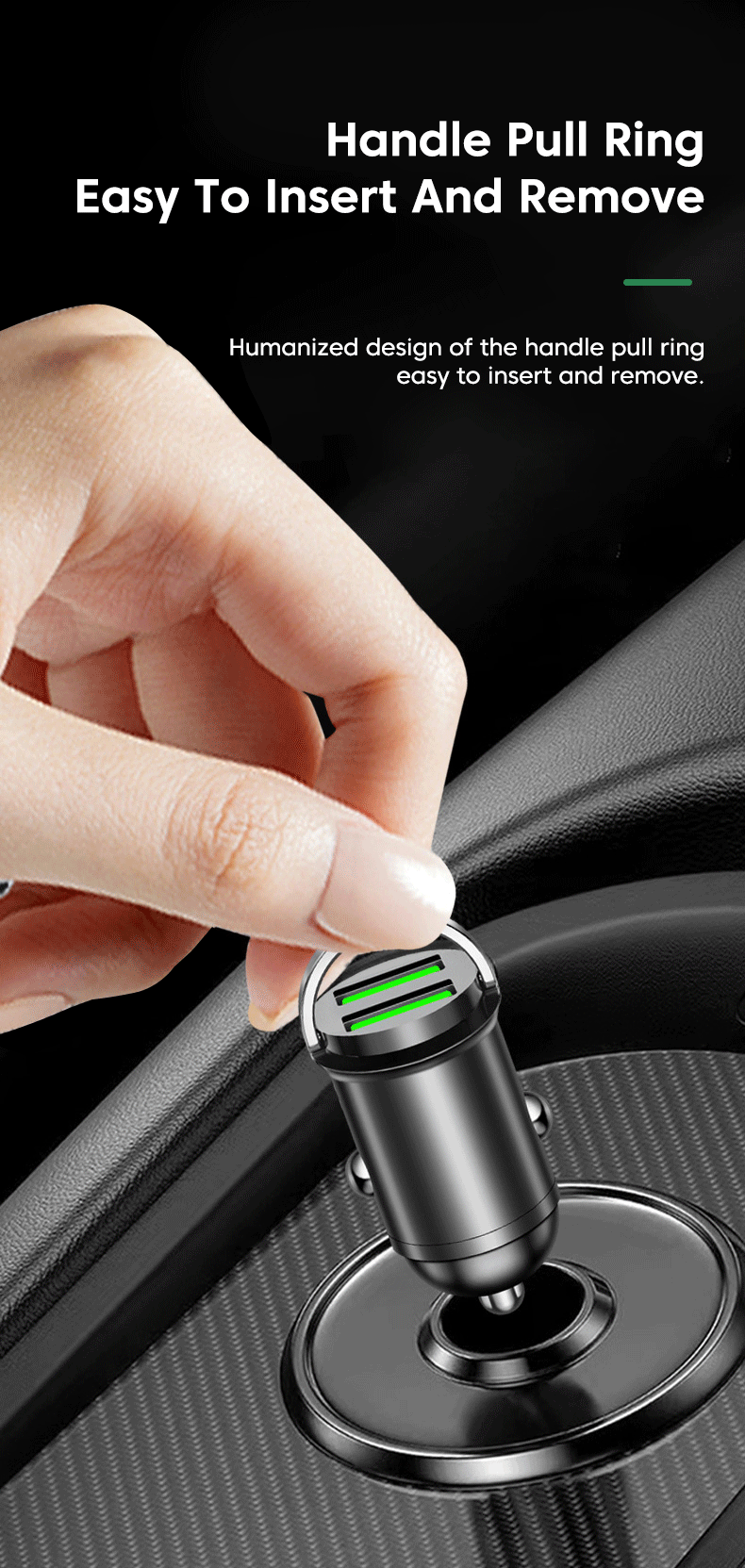 200W Mini Dual Ports USB Car Charger Lighter Fast Charging Car Phone Charger Adapter for iPhone 13 12 Xiaomi Huawei Samsung 200W Mini Dual Ports USB Car Charger Lighter Fast Charging Car Phone Charger Adapter for iPhone 13 12 Xiaomi Huawei Samsung