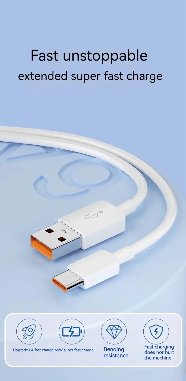 100W USB Type C Cable For Samsung S23 S22 Ultra Huawei P30 Pro Xiaomi Redmi Oneplus 6A Fast Charging Charger Cable Accessories 100W USB Type C Cable For Samsung S23 S22 Ultra Huawei P30 Pro Xiaomi Redmi Oneplus 6A Fast Charging Charger Cable Accessories